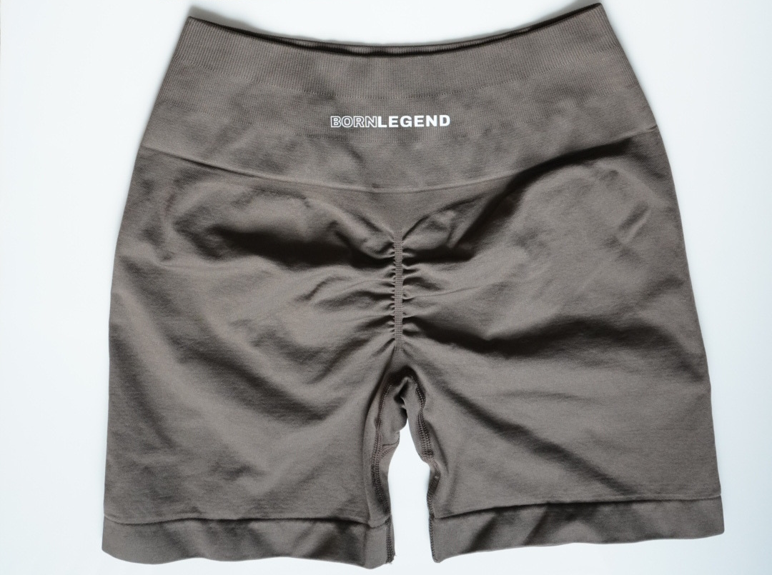 Mocha Scrunch Shorts